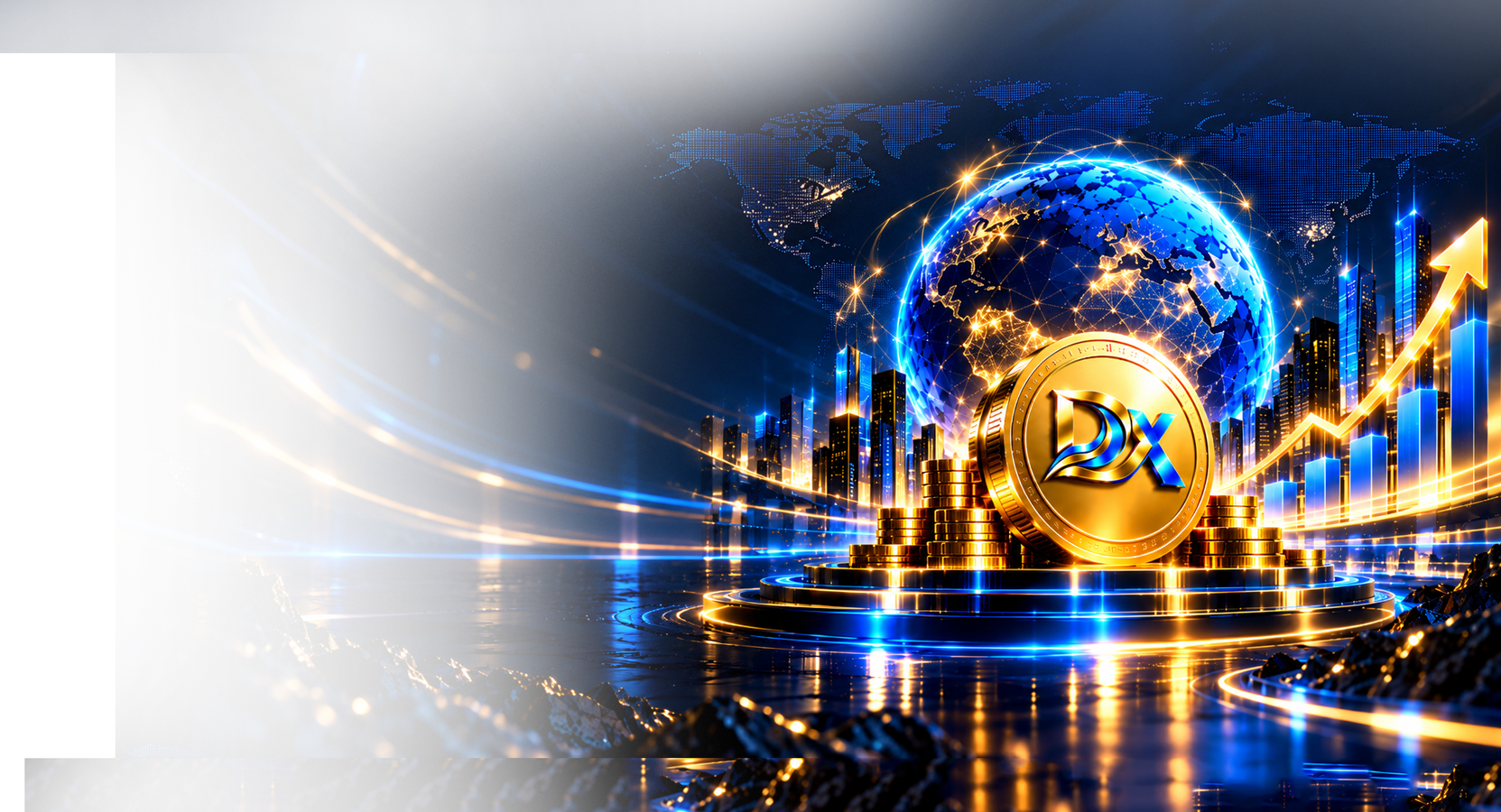 DeFiTenX blockchain ecosystem visual